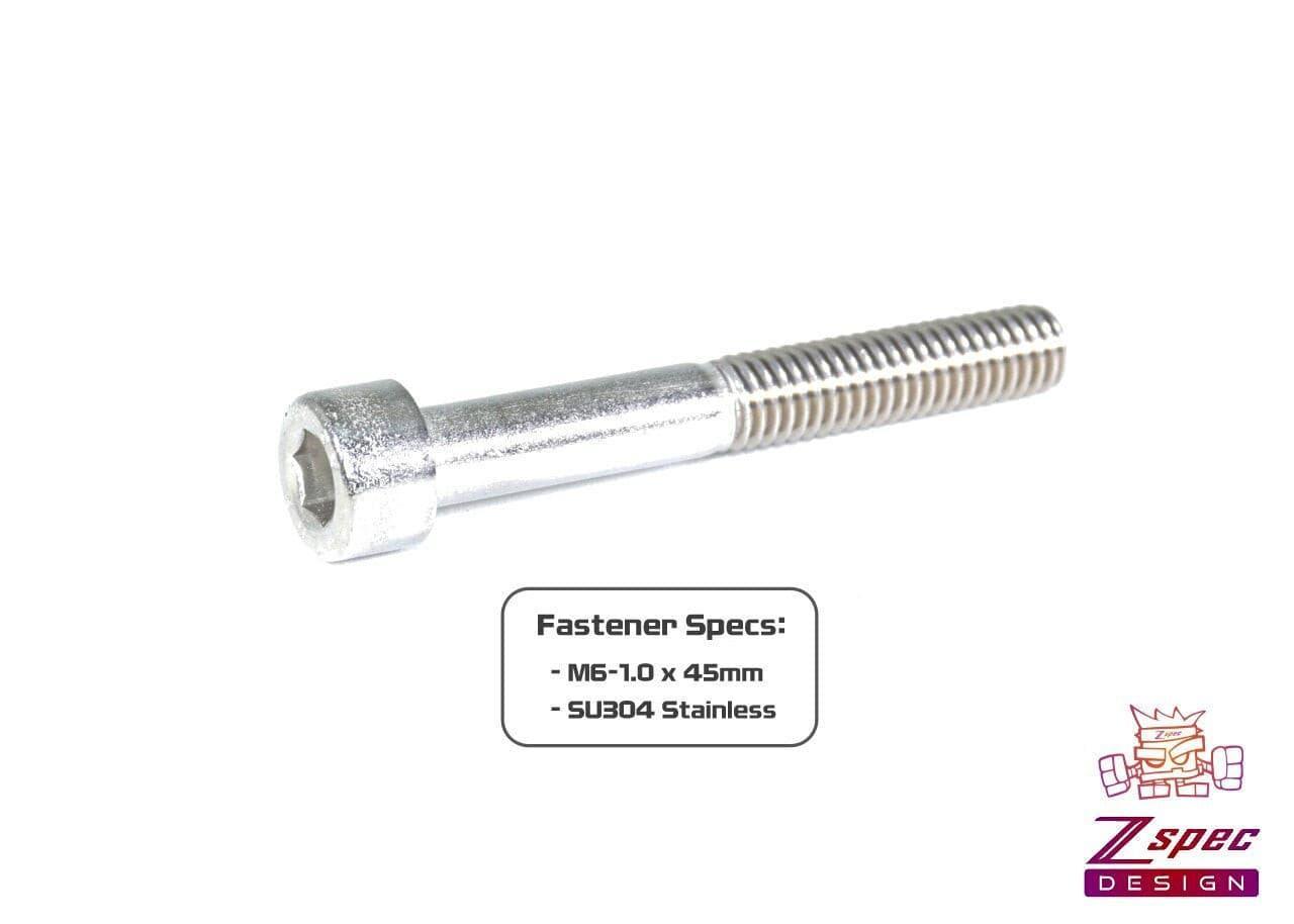 ZSPEC M6-1.0x45mm Socket-Cap SHSC Fasteners, SUS304 Stainless, 10-Pack - ZSD-005367-  DRIVEN - 2