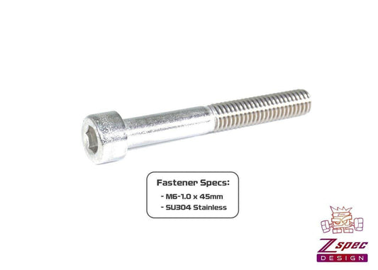ZSPEC M6-1.0x45mm Socket-Cap SHSC Fasteners, SUS304 Stainless, 10-Pack - ZSD-005367-  DRIVEN - 2