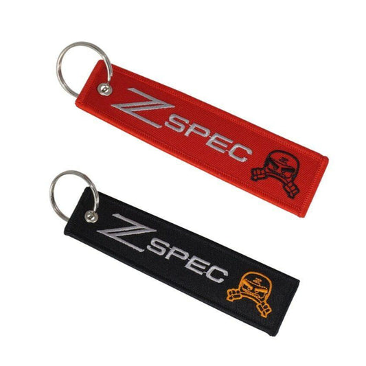 ZSPEC Design Jet Tag Keychains - Red or Black - ZSD-198915-ZSD-198922-  DRIVEN - 1