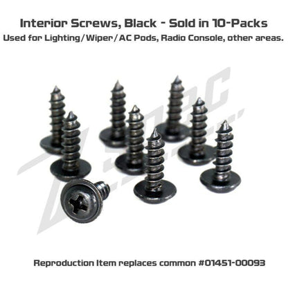 ZSPEC Interior Screws for Nissan vehicles for Z32 300zx and others, 10-Pack - ZSD-756856-  DRIVEN - 3