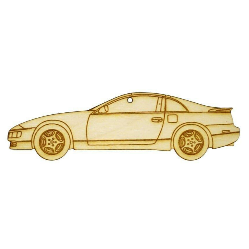 ZSPEC Laser-Engraved Wood Ornament, Style: Nissan 300zx Z32, Birch - ZSD-012990-  DRIVEN - 1