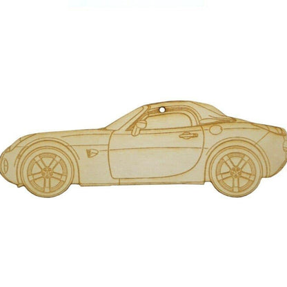 ZSPEC Laser-Engraved Birch Ornament, Style: Pontiac Solstice/Saturn Sky ~5-inch Wide - ZSD-373398-  DRIVEN - 1