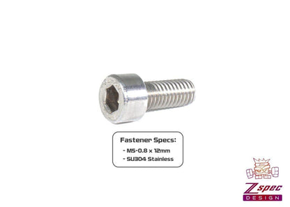 ZSPEC M5-0.8x12mm Socket-Cap SHSC Fasteners, Stainless, 10-Pack - ZSD-004971-  DRIVEN - 2