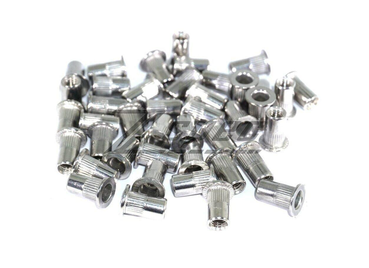 ZSPEC M5-0.8 Rivet Nuts, SUS304 Stainless Steel, 10-Pack - ZSD-005503-  DRIVEN - 2