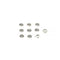 ZSPEC M2-0.4 Hex Nuts, Stainless SUS304, 10-Pack