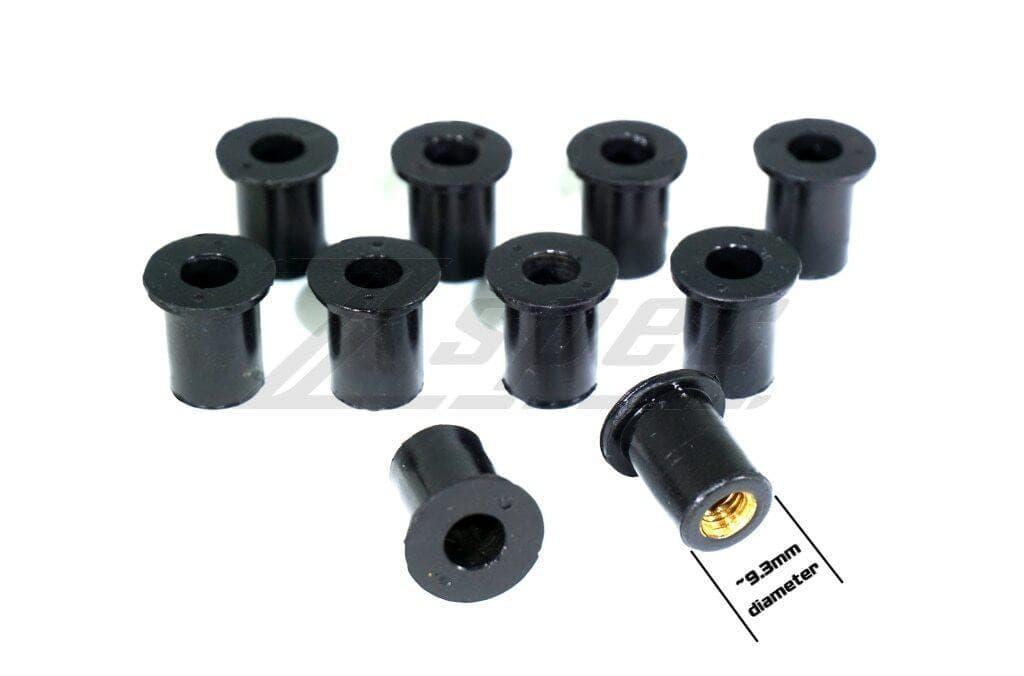 ZSPEC Button-Head Body Kit Fasteners, M5x20mm, Stainless, Per Each w/Well Nuts - ZSD-007026-  DRIVEN - 4