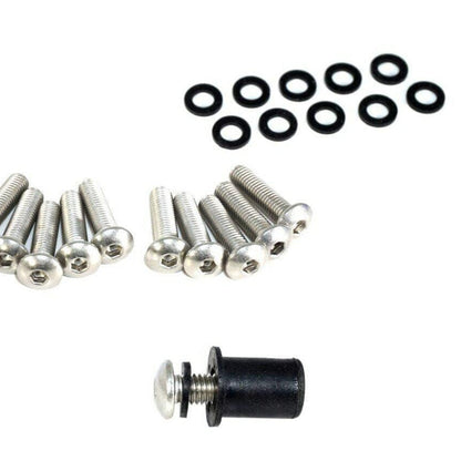 ZSPEC Button-Head Body Kit Fasteners, M5x20mm, Stainless, Per Each w/Well Nuts - ZSD-007026-  DRIVEN - 1
