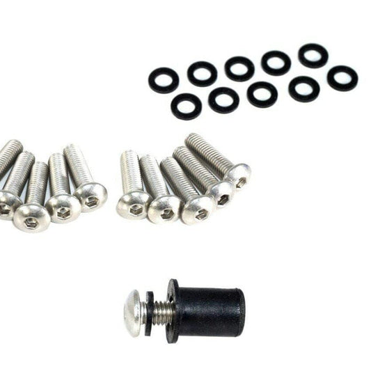 ZSPEC Button-Head Body Kit Fasteners, M5x20mm, Stainless, Per Each w/Well Nuts - ZSD-007026-  DRIVEN - 1