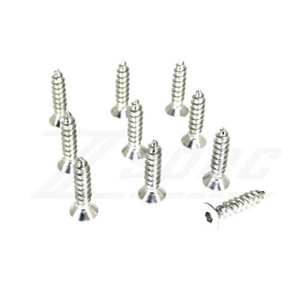 ZSPEC M5x20mm Coarse Flat-Head FHSC Fasteners, Stainless, 10-Pack - ZSD-004773-  DRIVEN - 1