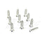 ZSPEC M5x20mm Coarse Flat-Head FHSC Fasteners, Stainless, 10-Pack
