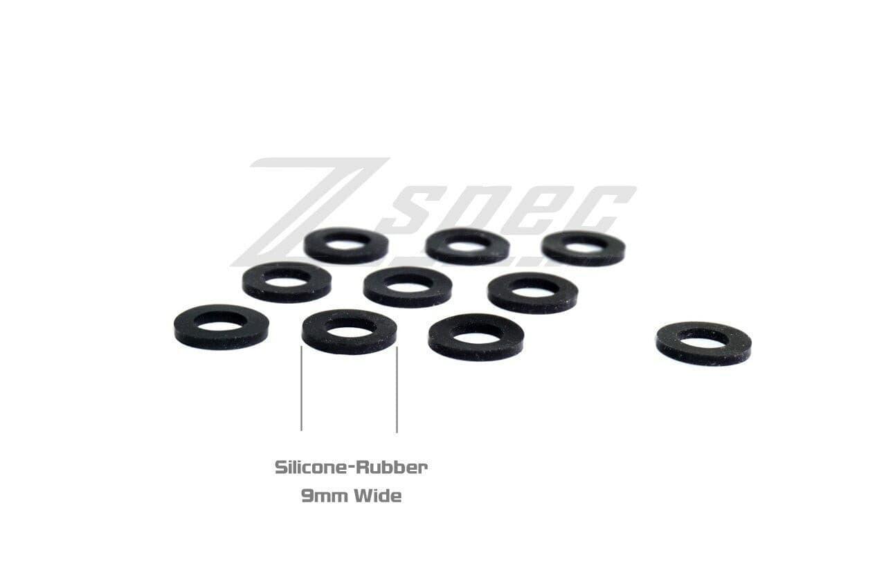 ZSPEC M5 Silicone Flat Washers for SHSC or Button-Head Bolts, 10-Pack - ZSD-005343-  DRIVEN - 2