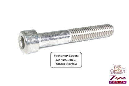 ZSPEC M8-1.25x50mm Socket-Cap SHSC Fasteners, Stainless, 10-Pack - ZSD-004667-  DRIVEN - 2