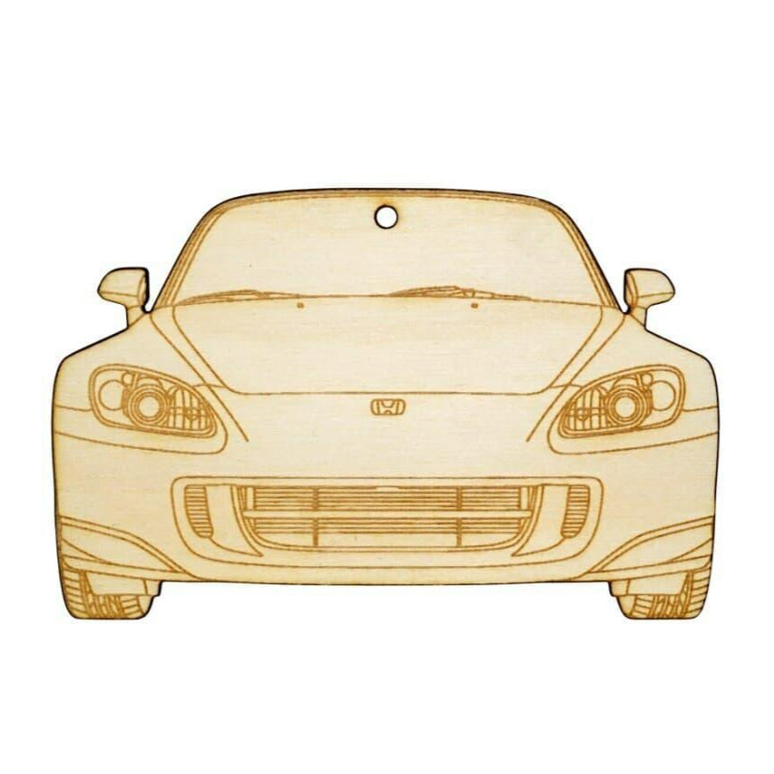 ZSPEC Laser-Engraved Wood Ornament, Style: Honda S2000, Birch - ZSD-013188-  DRIVEN - 1