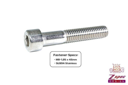 ZSPEC M8-1.25x45mm Socket-Cap SHSC Fasteners, Stainless, 10-Pack - ZSD-374333-  DRIVEN - 2