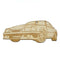 ZSPEC Laser-Engraved Birch Ornament, Style: Ford Mustang Fox-Body, ~5-inch Wide