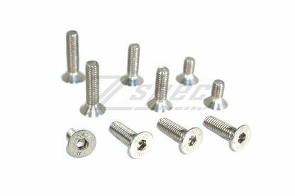 ZSPEC M6-1.0x25mm Flat-Head FHSC Fasteners, Stainless, 10-Pack - ZSD-192876-  DRIVEN - 2