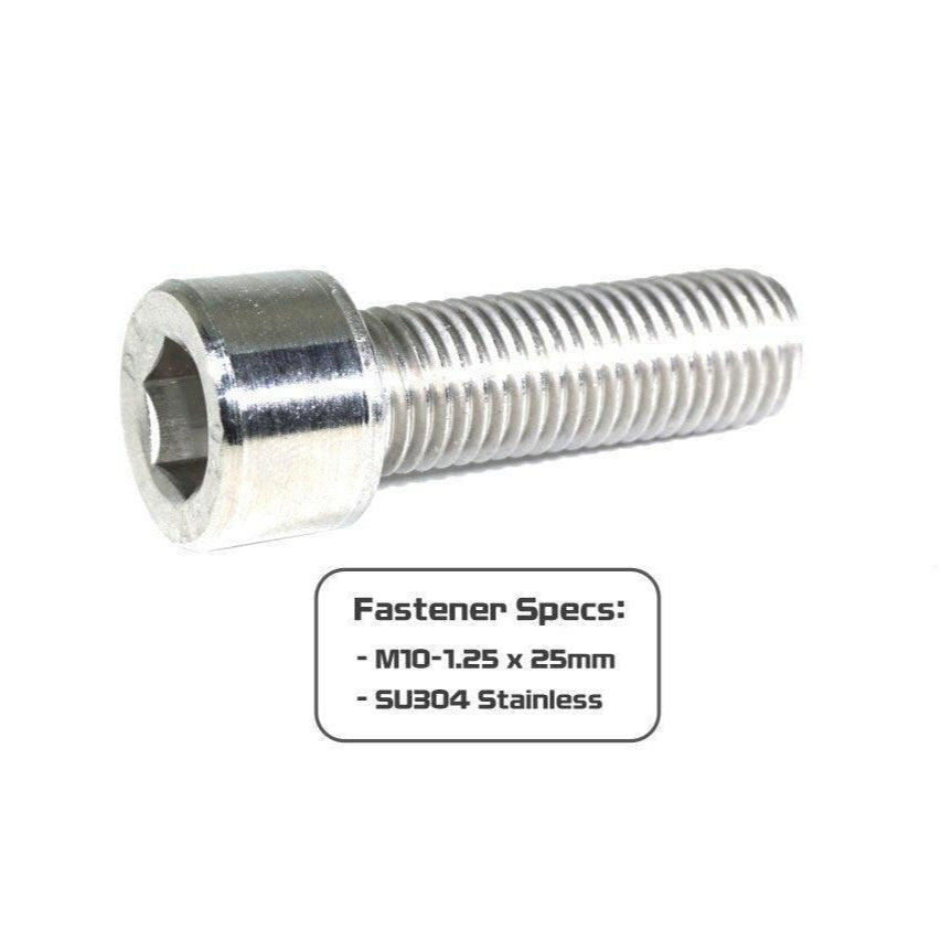 ZSPEC M10-1.25x25mm Fastener, Socket-Head SHSC Fasteners, SUS304 Stainless, Per Each - ZSD-764097-  DRIVEN - 2