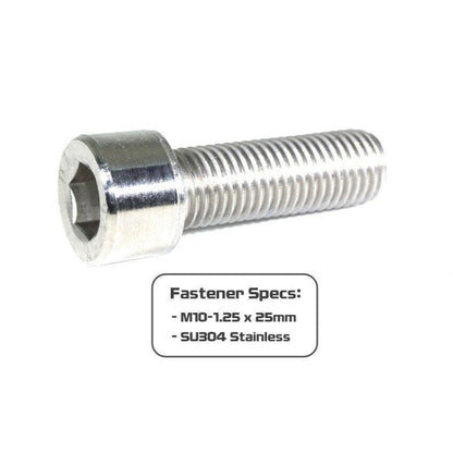 ZSPEC M10-1.25x25mm Fastener, Socket-Head SHSC Fasteners, SUS304 Stainless, Per Each - ZSD-764097-  DRIVEN - 2