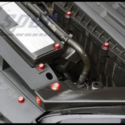 ZSPEC Stage-3 Dress Up Bolts® Fastener Kit for '15+ VW Golf R MK7, Stainless & Billet - ZSD-190049-ZSD-190056-ZSD-190063-ZSD-190070-ZSD-190087-  DRIVEN - 9