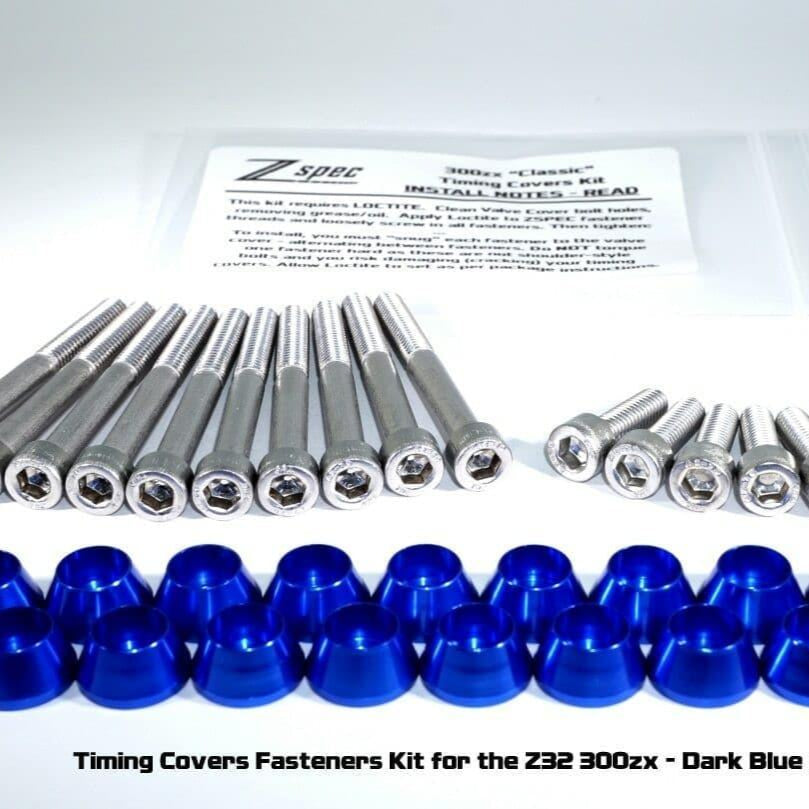 ZSPEC Timing Covers Dress Up Fastener for '90-96 Nissan 300zx Z32, Stainless & Billet - ZSD-372537-ZSD-372544-ZSD-372551-ZSD-372568-ZSD-372575-  DRIVEN - 5