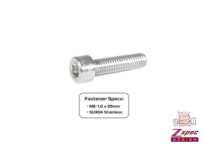 ZSPEC M6-1.0x25mm Socket-Cap SHSC Fasteners, SUS304 Stainless, 10-Pack - ZSD-005572-  DRIVEN - 2
