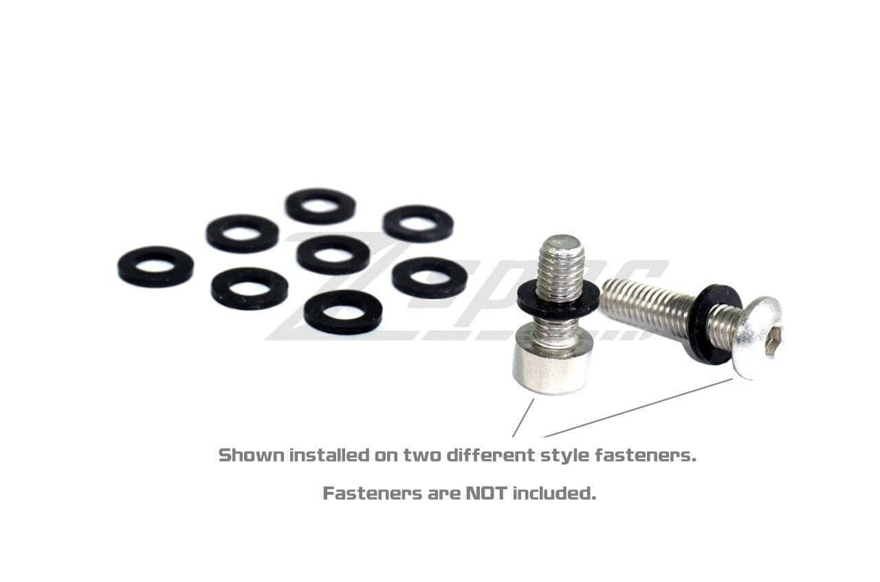 ZSPEC M5 Silicone Flat Washers for SHSC or Button-Head Bolts, 10-Pack - ZSD-005343-  DRIVEN - 3