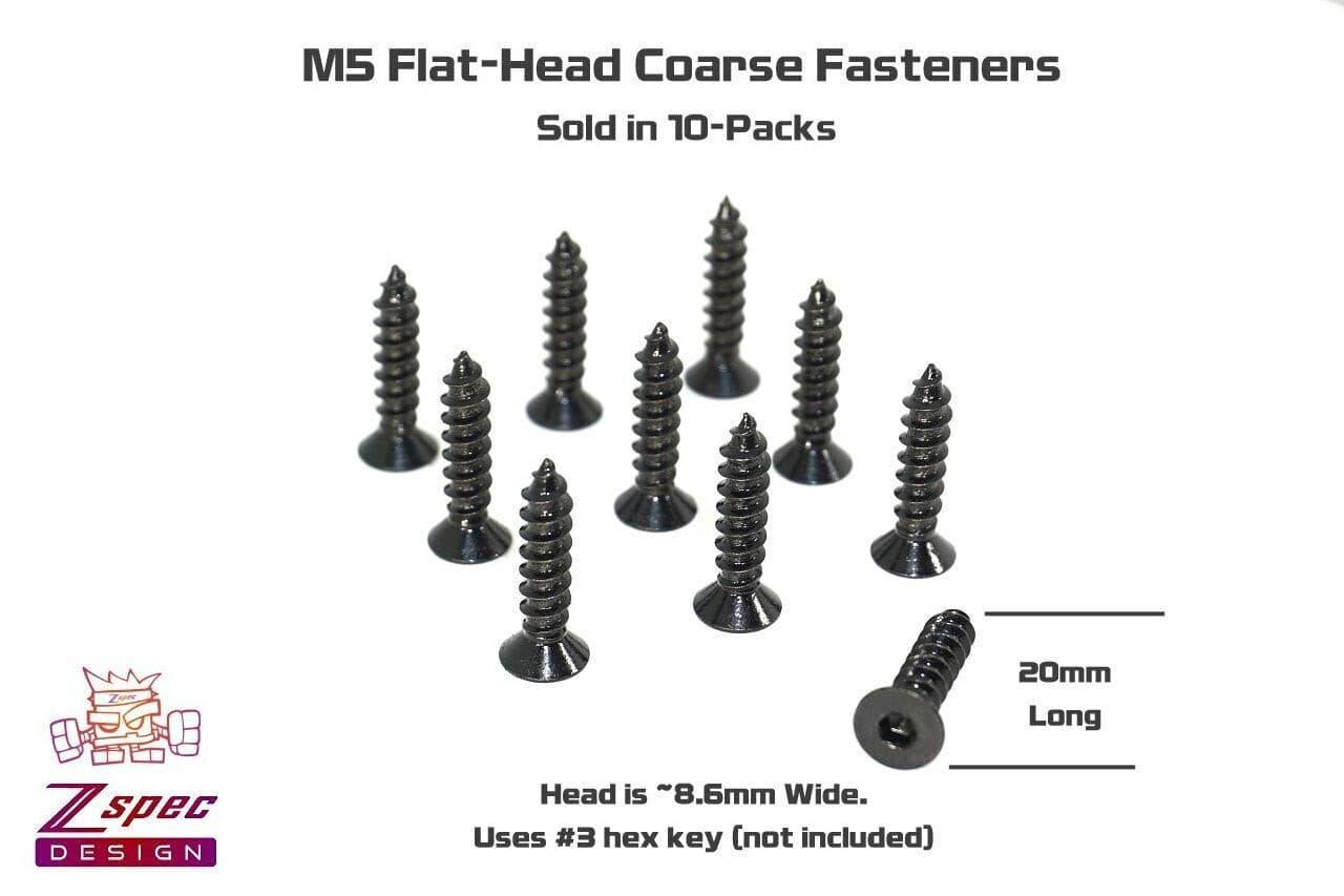 ZSPEC Sill Plate & Tonneau Cover Allen Screws for '90-99 300zx Z32, Black - ZSD-386954-  DRIVEN - 3