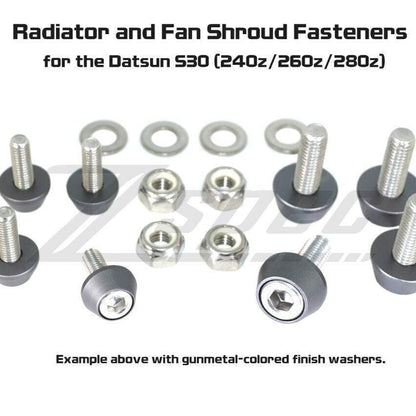 ZSPEC Radiator & Shroud Fastener Kit for Datsun S30 240z/260z/280z, Stainless & Billet - ZSD-371103-ZSD-371110-ZSD-371127-ZSD-371134-ZSD-371141-  DRIVEN - 4