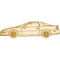 ZSPEC Laser-Engraved Wood Ornament, Style: Camaro Z28, Birch, ~5