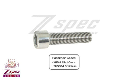 ZSPEC M10-1.25x40mm Fasteners, SHSC, Stainless SUS304, Per Each - ZSD-193200-  DRIVEN - 2