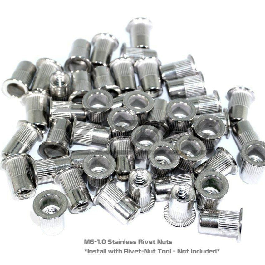ZSPEC M6x25mm Titanium Shank/Shoulder Bolts, Well or Rivet Nuts, 10-Pack - ZSD-568664-ZSD-568671-  DRIVEN - 5