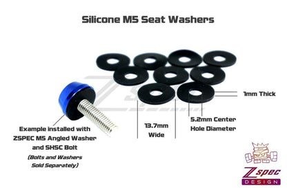 ZSPEC M5 Silicone Fender / Seat Washers, Sold in 10-Packs - ZSD-193057-  DRIVEN - 2