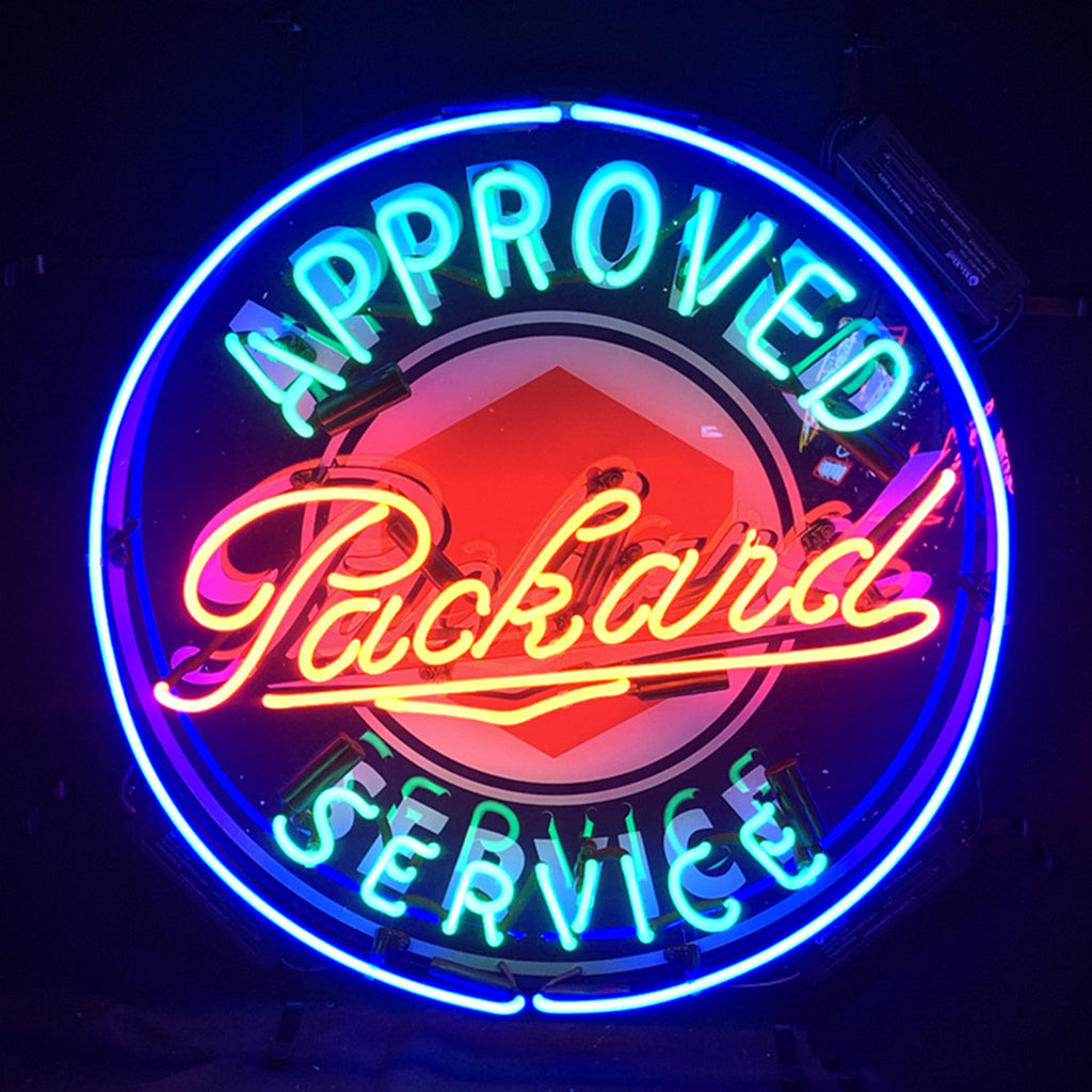 Approved Packard Service Neon Signs Light - ME969-  DRIVEN - 1