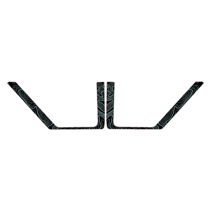 Topo Rear Door Net Trim Overlay Kit (Printed Series) - 2021+ Bronco - 21BRNFTNET-TPAMBL-21BRNFTNET-TPA51L-21BRNFTNET-TPAZL-21BRNFTNET-TPCGL-21BRNFTNET-TPCBNL-  DRIVEN - 10