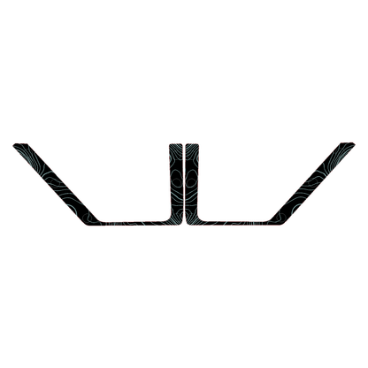 Topo Rear Door Net Trim Overlay Kit (Printed Series) - 2021+ Bronco - 21BRNFTNET-TPAMBL-21BRNFTNET-TPA51L-21BRNFTNET-TPAZL-21BRNFTNET-TPCGL-21BRNFTNET-TPCBNL-  DRIVEN - 29