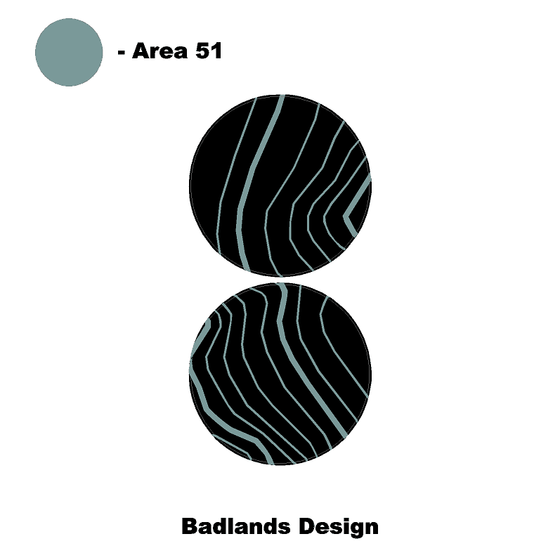 1966 Topographic Shifter Plate (Printed Series + Acrylic) - 2021+ Bronco - 21BRNAUTOSHIFT-TPAMBL-21BRNAUTOSHIFT-TPA51L-21BRNAUTOSHIFT-TPAZL-21BRNAUTOSHIFT-TPCGL-21BRNAUTOSHIFT-TPCBNL-  DRIVEN - 16