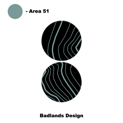 1966 Topographic Shifter Plate (Printed Series + Acrylic) - 2021+ Bronco - 21BRNAUTOSHIFT-TPAMBL-21BRNAUTOSHIFT-TPA51L-21BRNAUTOSHIFT-TPAZL-21BRNAUTOSHIFT-TPCGL-21BRNAUTOSHIFT-TPCBNL-  DRIVEN - 16
