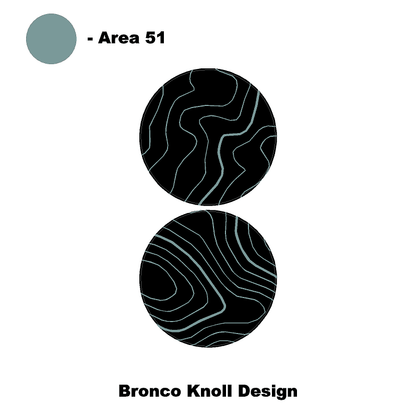 1966 Topographic Shifter Plate (Printed Series + Acrylic) - 2021+ Bronco