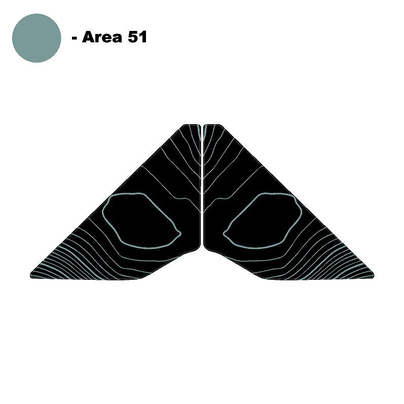 Topo Rear Window Triangle Overlay (Printed Series) - 2021+ Bronco 4 Door - 21BRNDRTRIPT-TPAMBL-21BRNDRTRIPT-TPA51L-21BRNDRTRIPT-TPAZL-21BRNDRTRIPT-TPCGL-21BRNDRTRIPT-TPCBNL-  DRIVEN - 13