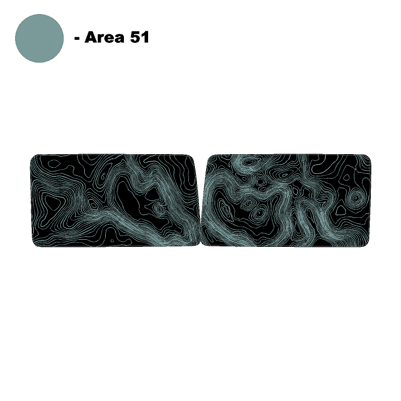 Topo Hardtop Side Window Overlays - 2021+ Bronco 4 Door - 21BRONCO4DRHDTP-TPAMB-21BRONCO4DRHDTPP-TPAMB-21BRONCO4DRHDTP-TPA51L-21BRONCO4DRHDTPP-TPA51L-21BRONCO4DRHDTP-TPAZL-  DRIVEN - 20