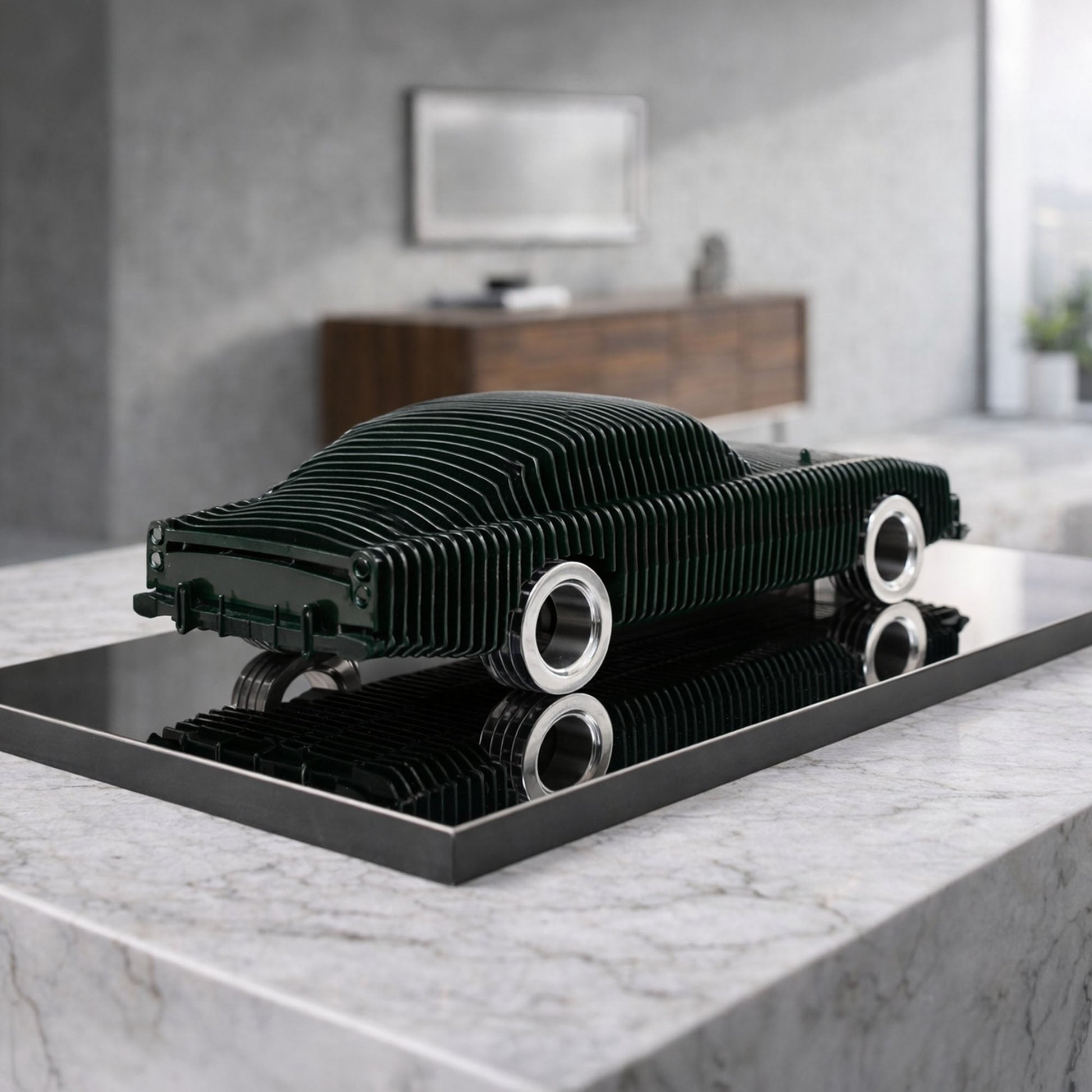 DB5 Metal Car Sculpture - MT1493 - sku-47377228824815-  DRIVEN - 1