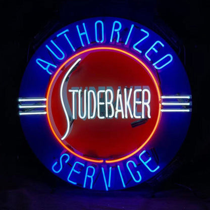 Authorized Studebaker Service Neon Signs Light - MEX018-  DRIVEN - 2
