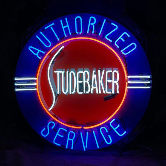 Authorized Studebaker Service Neon Signs Light - MEX018-  DRIVEN - 2