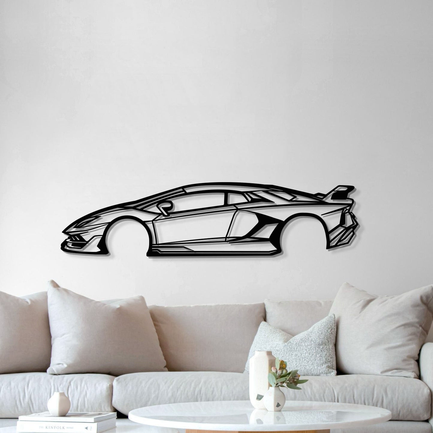 2018 Aventador SVJ Metal Car Wall Art - MT0613 - MT0613B49L-MT0613B69L-MT0613B80L-MT0613B99L-MT0613B120L-  DRIVEN - 5