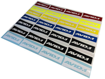 Avid.1 AV06 Wheel Spoke Stickers (5 Pack) - Universal - AVID1-AV06-3DCF-AVID1-AV06-GB-AVID1-AV06-MB-AVID1-AV06-YL-AVID1-AV06-BL-  DRIVEN - 1