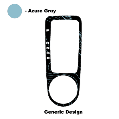Topo Automatic Shifter Overlay (Printed Series) - 2021+ Bronco Automatic - 21BRNATTRIM-TPAMBL-21BRNATTRIM-TPA51L-21BRNATTRIM-TPAZL-21BRNATTRIM-TPCGL-21BRNATTRIM-TPCBNL-  DRIVEN - 9