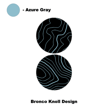 1966 Topographic Shifter Plate (Printed Series + Acrylic) - 2021+ Bronco