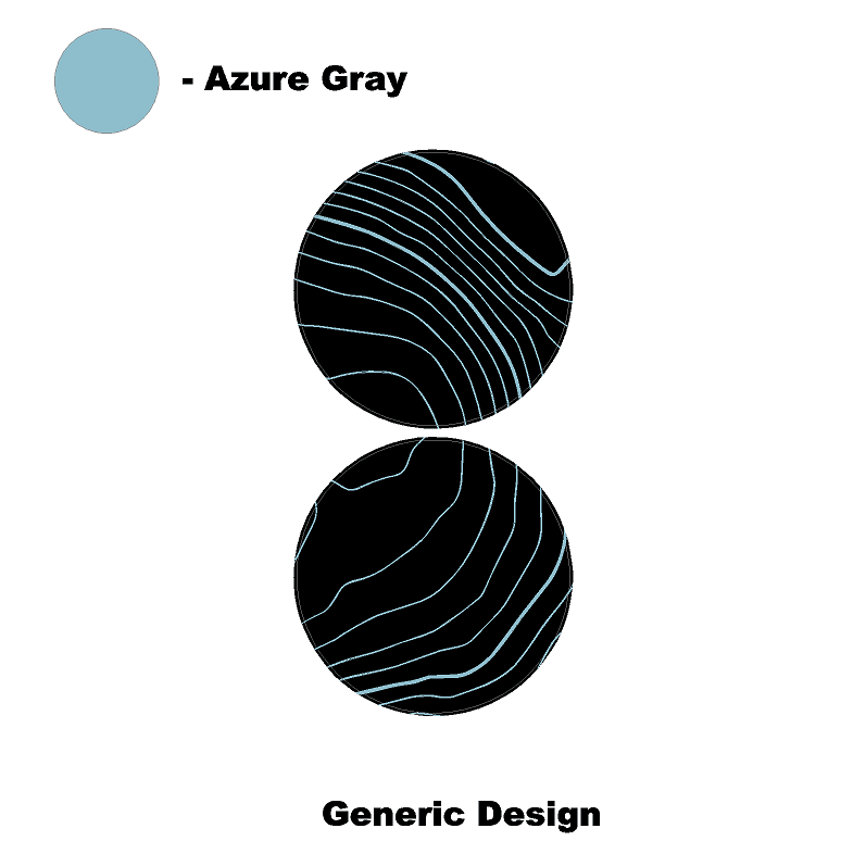 Topo Cup Holder Inserts (Printed Series + Acrylic) - 2021+ Bronco - 21BRNCPHLDRINS-TPAMBL-21BRNCPHLDRINS-TPA51L-21BRNCPHLDRINS-TPAZL-21BRNCPHLDRINS-TPCGL-21BRNCPHLDRINS-TPCBNL-  DRIVEN - 13