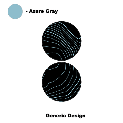 Topo Cup Holder Inserts (Printed Series + Acrylic) - 2021+ Bronco - 21BRNCPHLDRINS-TPAMBL-21BRNCPHLDRINS-TPA51L-21BRNCPHLDRINS-TPAZL-21BRNCPHLDRINS-TPCGL-21BRNCPHLDRINS-TPCBNL-  DRIVEN - 13