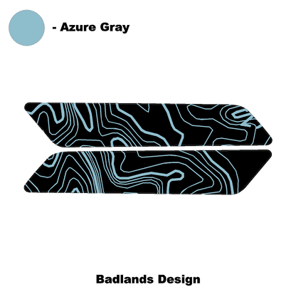 Topo Interior Rear Door Grab Handle Overlay Kit (Printed Series) - 2021+ Bronco 4 Door - 21BRNGRAB4RDR-TPAMBL-21BRNGRAB4RDR-TPA51L-21BRNGRAB4RDR-TPAZL-21BRNGRAB4RDR-TPCGL-21BRNGRAB4RDR-TPCBNL-  DRIVEN - 26